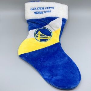 Golden State Warriors Christmas Stocking Team Logo NWT